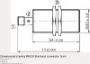 Picture of Ind.andur IME, M30, Sn=15mm, Shielded, 2-wire NO, kere 71mm, pistik M12 4-pin, SICK